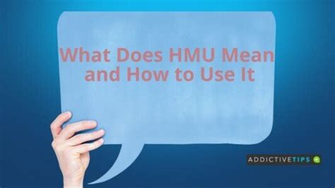 meaning of hmua